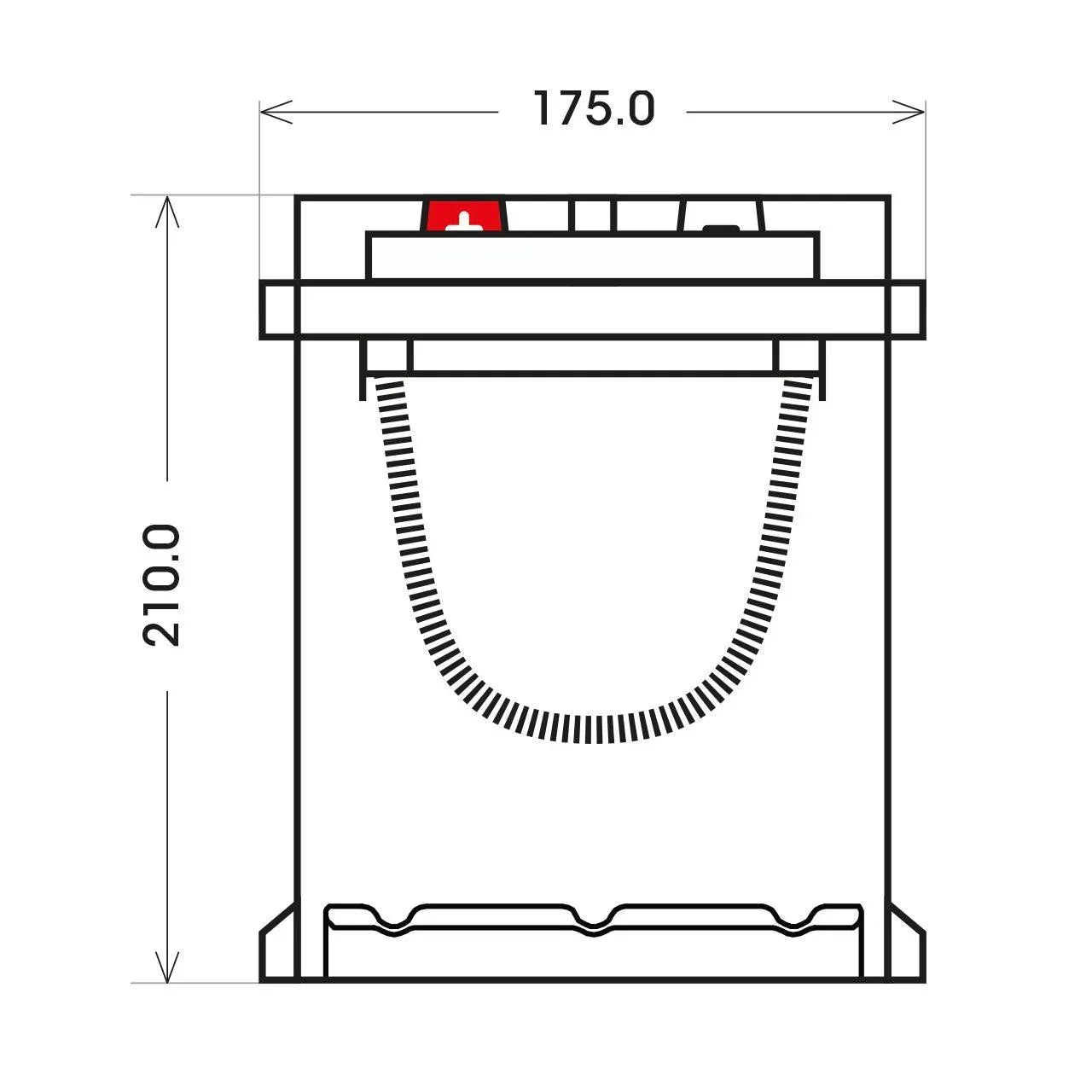 SilverMax 63552 12V 135Ah 1100A/EN Nutzfahrzeugbatterie