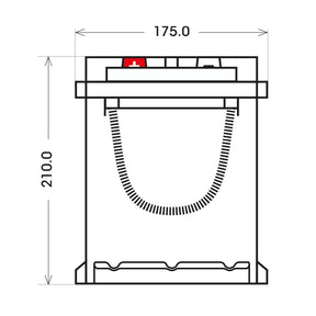 SilverMax 63552 12V 135Ah 1100A/EN Nutzfahrzeugbatterie