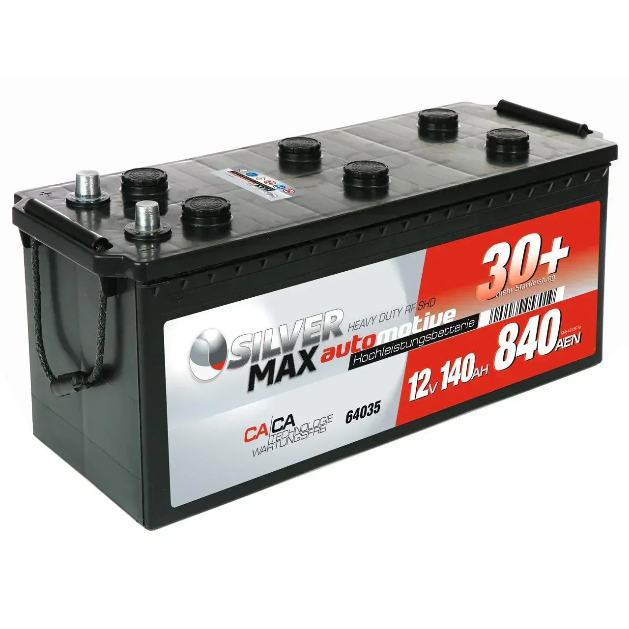 SilverMax 64035 12V 140Ah 840A/EN Nutzfahrzeugbatterie