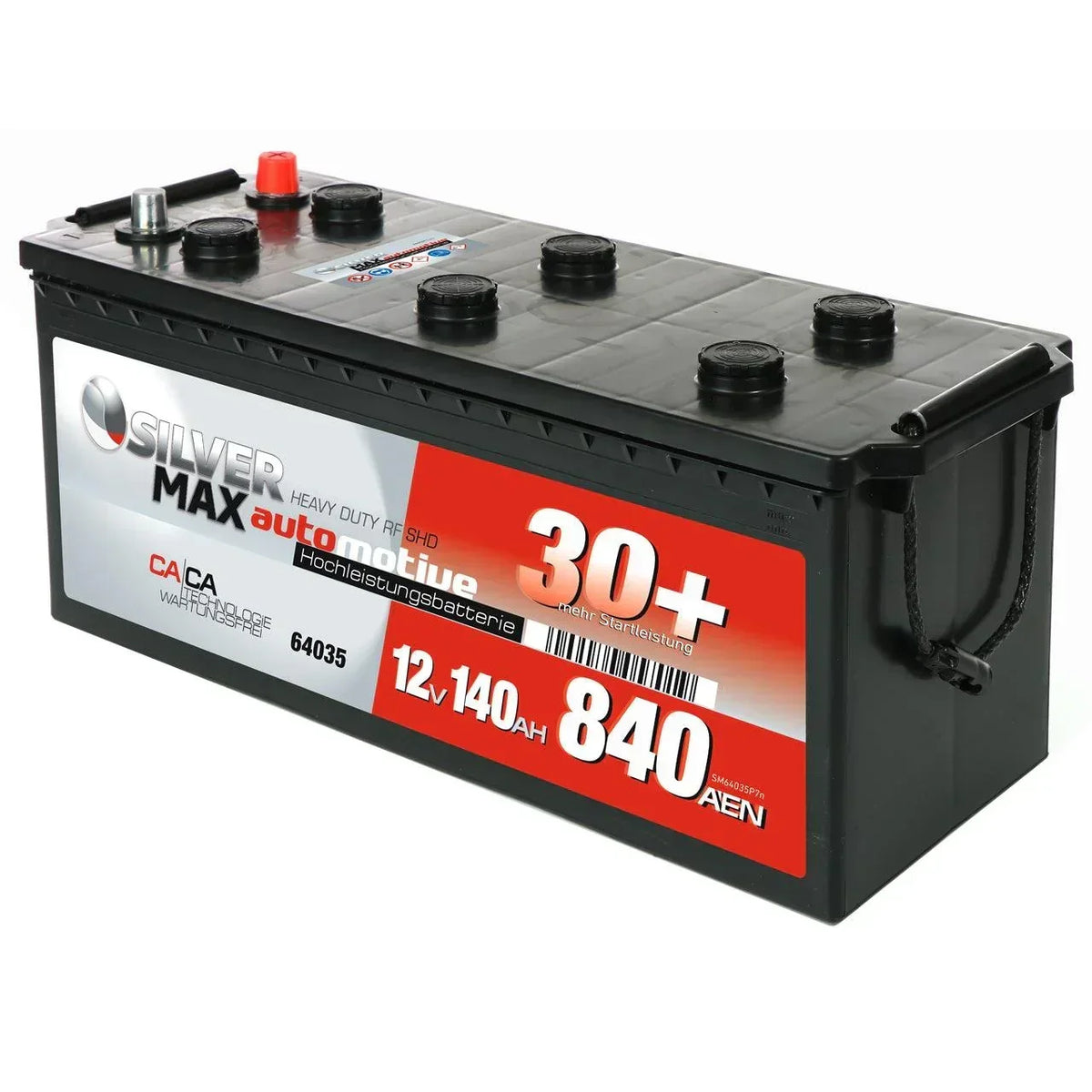 SilverMax 64035 12V 140Ah 840A/EN Nutzfahrzeugbatterie
