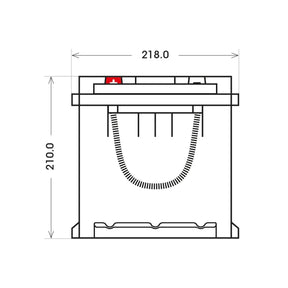 SilverMax 64333 12V 143Ah 1050A/EN Nutzfahrzeugbatterie