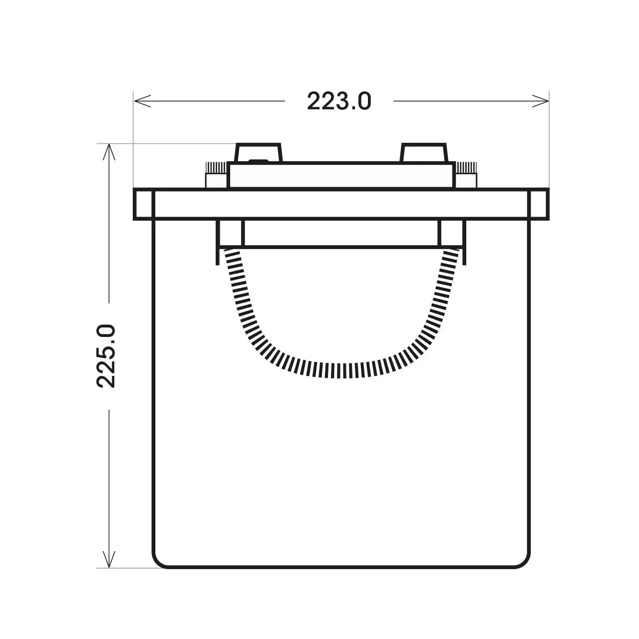SilverMax 65513 12V 155Ah 990A/EN Nutzfahrzeugbatterie