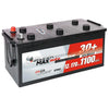 SilverMax 67043 12V 170Ah 1100A/EN Nutzfahrzeugbatterie