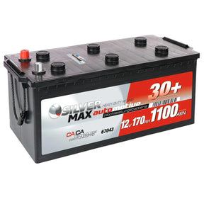 SilverMax 67043 12V 170Ah 1100A/EN Nutzfahrzeugbatterie