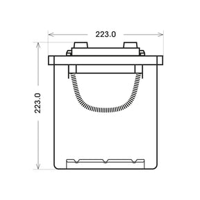 SilverMax 68017 12V 180Ah 1300A/EN Nutzfahrzeugbatterie