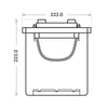 SilverMax 68089 12V 180Ah 1200A/EN Nutzfahrzeugbatterie