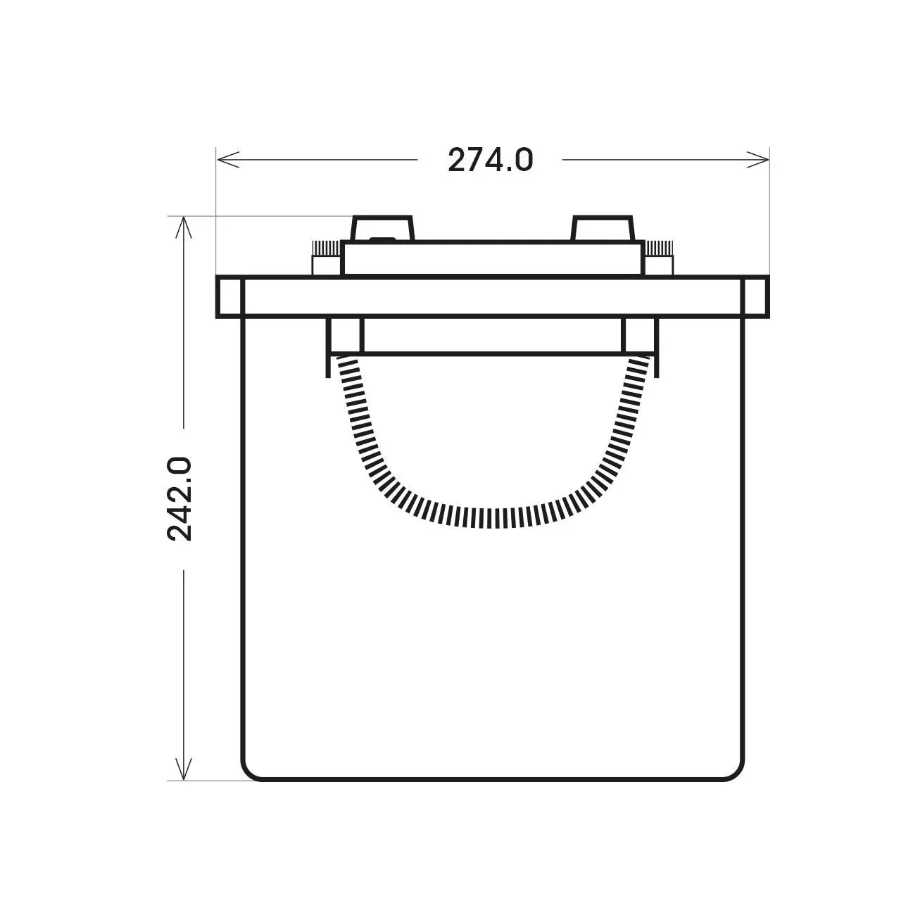 SilverMax 72512 12V 225Ah 1250A/EN Nutzfahrzeugbatterie