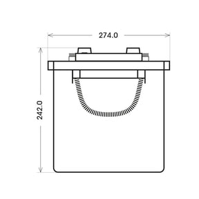 SilverMax 72512 12V 225Ah 1250A/EN Nutzfahrzeugbatterie