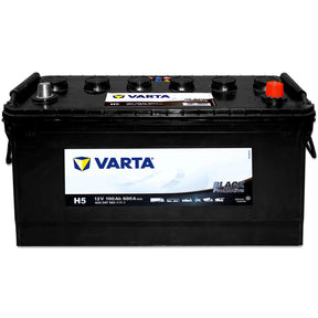 Nutzfahrzeugbatterie Varta Black Promotive H5 12V 100Ah 600047060A742 Front