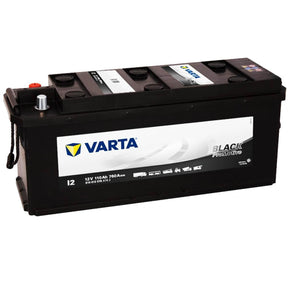 Nutzfahrzeugbatterie Varta Black Promotive I2 12V 110Ah 610013076A742 Seite links