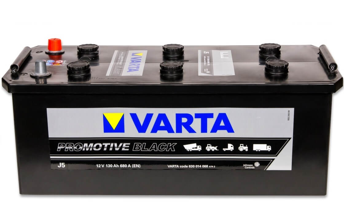 Varta J5 Promotive Black 12V 130Ah 680A/EN