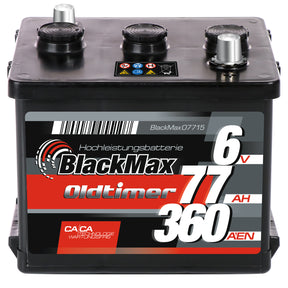 BlackMax07715 6V 77Ah 360A/EN gefüllt