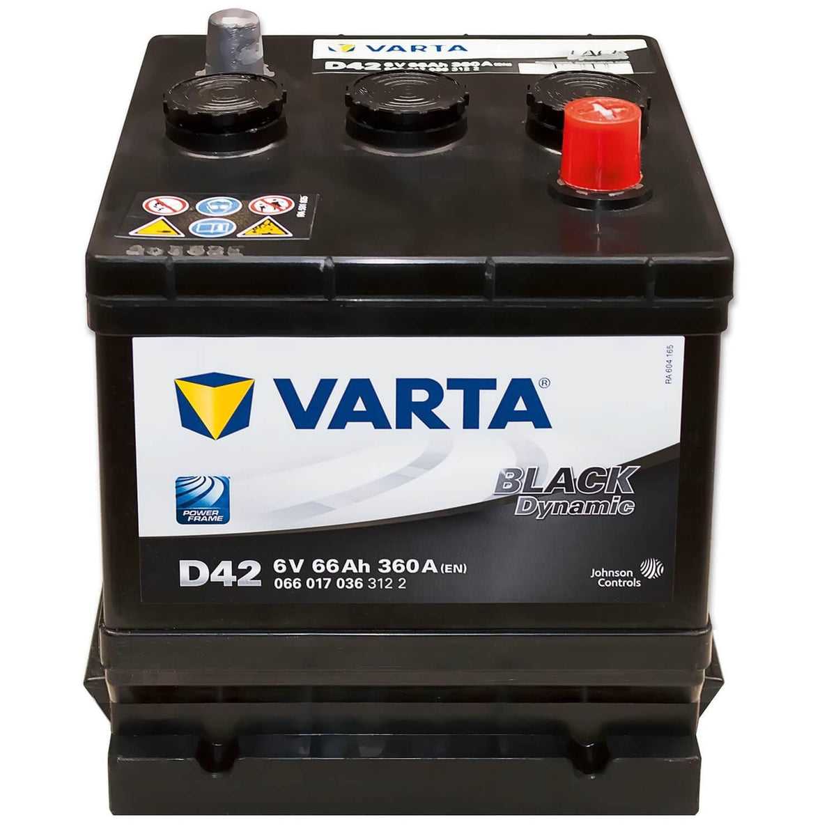 Varta D42 Black Dynamic 6V 66Ah 360A/EN gefüllt