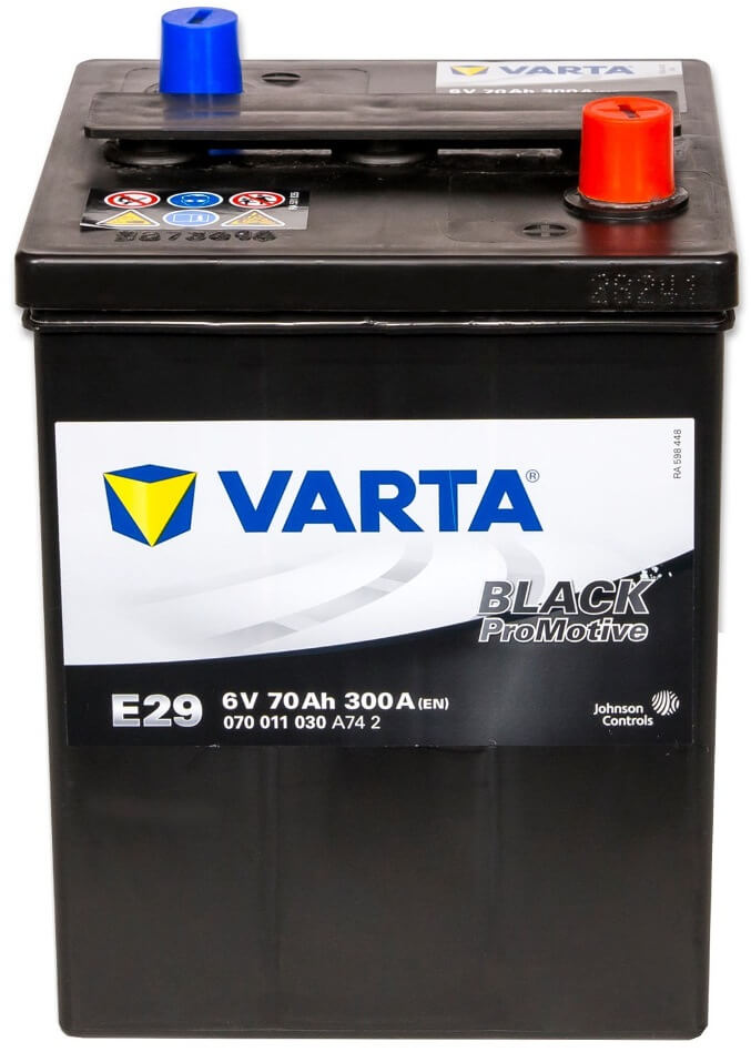 Varta E29 Promotive Black 6V 70Ah 300A/EN