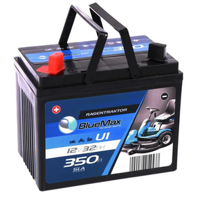 BLUEMAX U1 12V 32Ah 350A/EN Rasentraktor Batterie