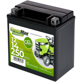 GreenMax GEL 51445 YTX16-BS 12V 14Ah 250A/EN Rasentraktor Batterie