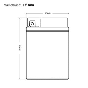 GreenMax GEL 53030 12V 35Ah 440A/EN Rasentraktor Batterie