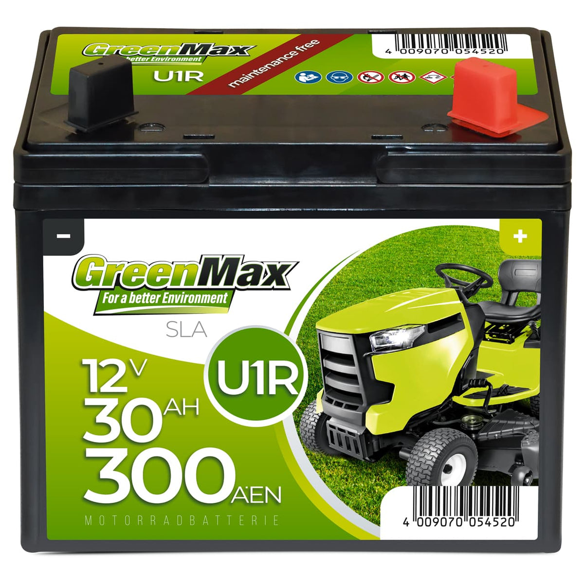GreenMax U1R 12V 30Ah 300A/EN
