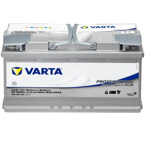 Starter- und Versorgerbatterie Varta Professional Dual Purpose AGM LA95 12V 95Ah 840095085C542 Front