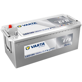 Varta LED190 Professional Dual Purpose EFB 12V 190Ah 1050A/EN Starter- und Versorgerbatterie