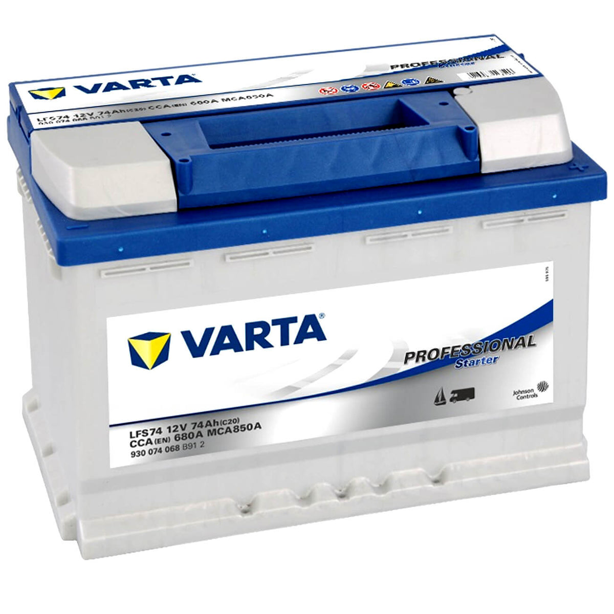Varta Professional Starter LFS74 12V 74Ah 680A