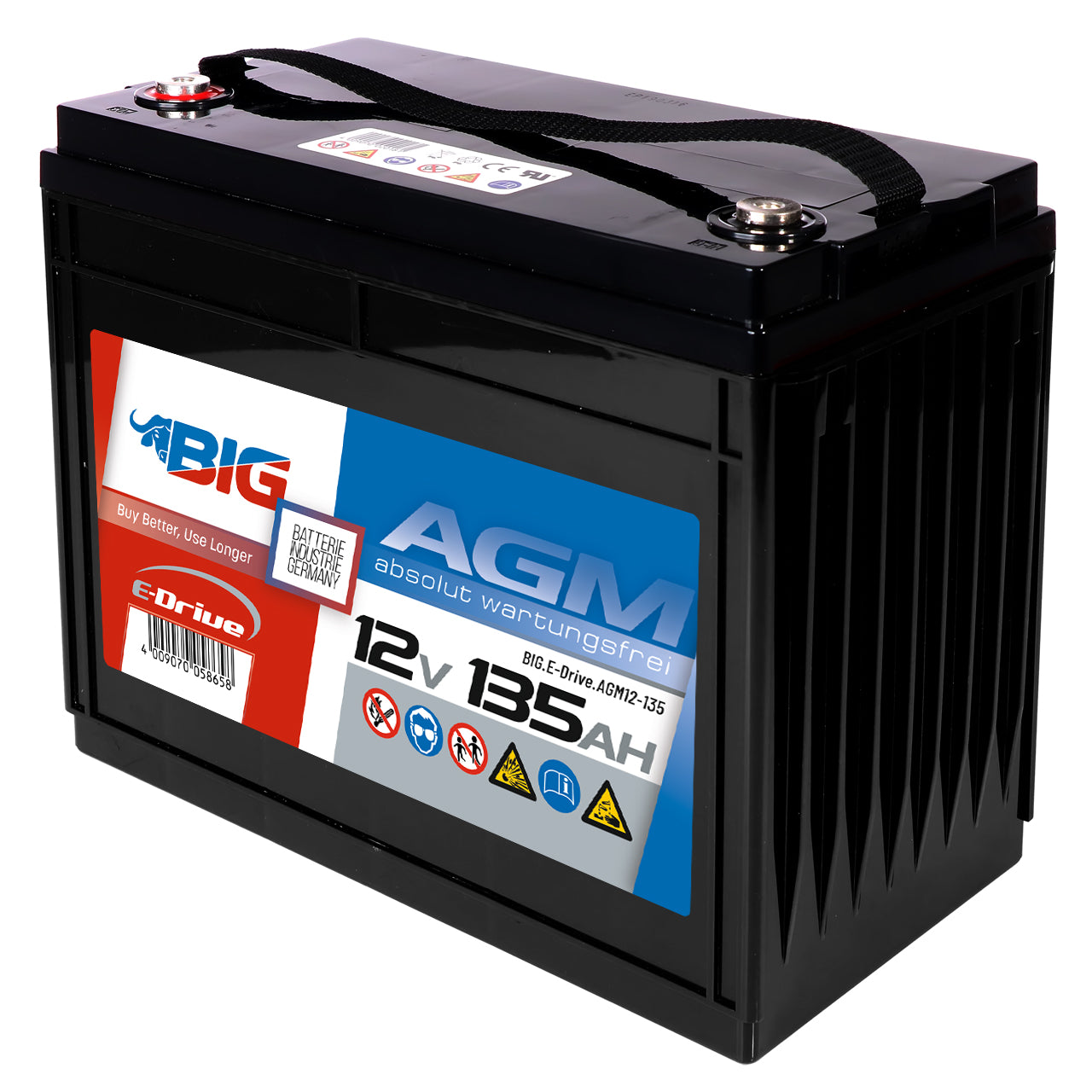 BIG E-Drive AGM 12V 135Ah