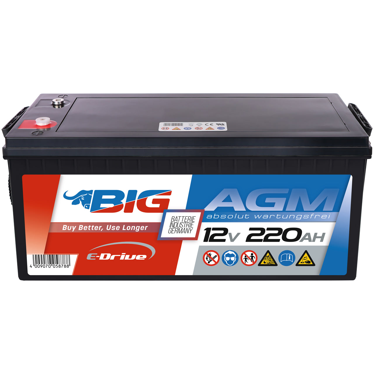 BIG E-Drive AGM 12V 220Ah