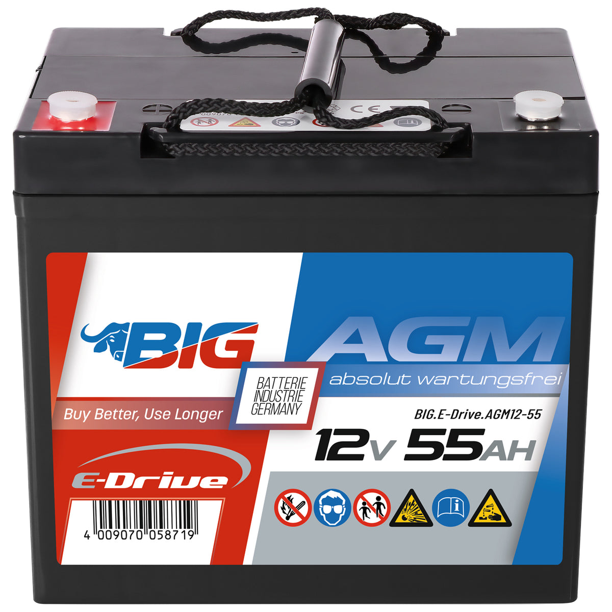 BIG E-Drive AGM 12V 55Ah