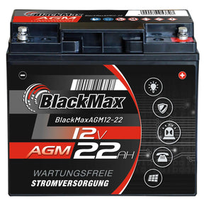 BlackMax AGM 12V 22Ah