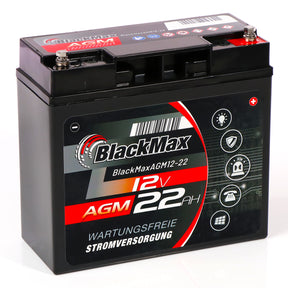BlackMax AGM 12V 22Ah