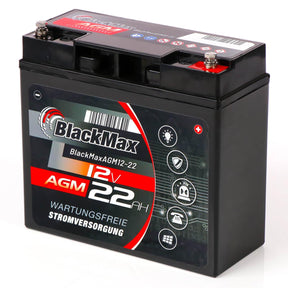 BlackMax AGM 12V 22Ah