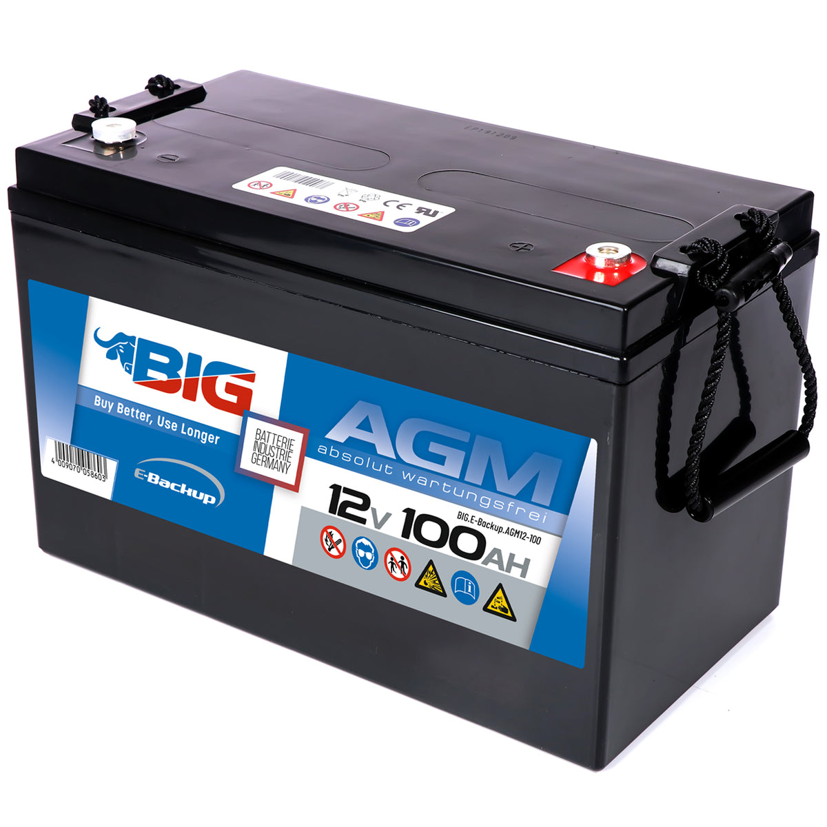 BIG E-Backup AGM 12V 100Ah
