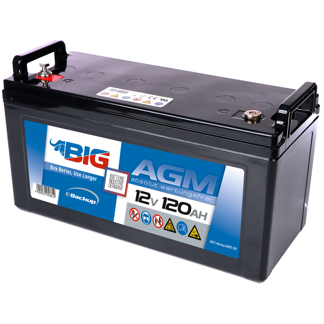 BIG E-Backup AGM 12V 120Ah