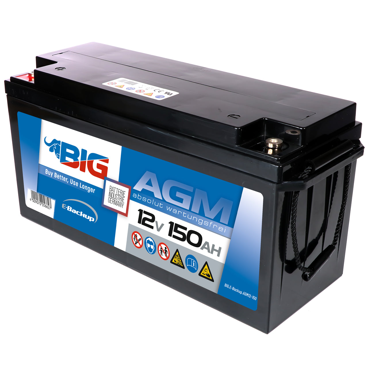 BIG E-Backup AGM 12V 150Ah