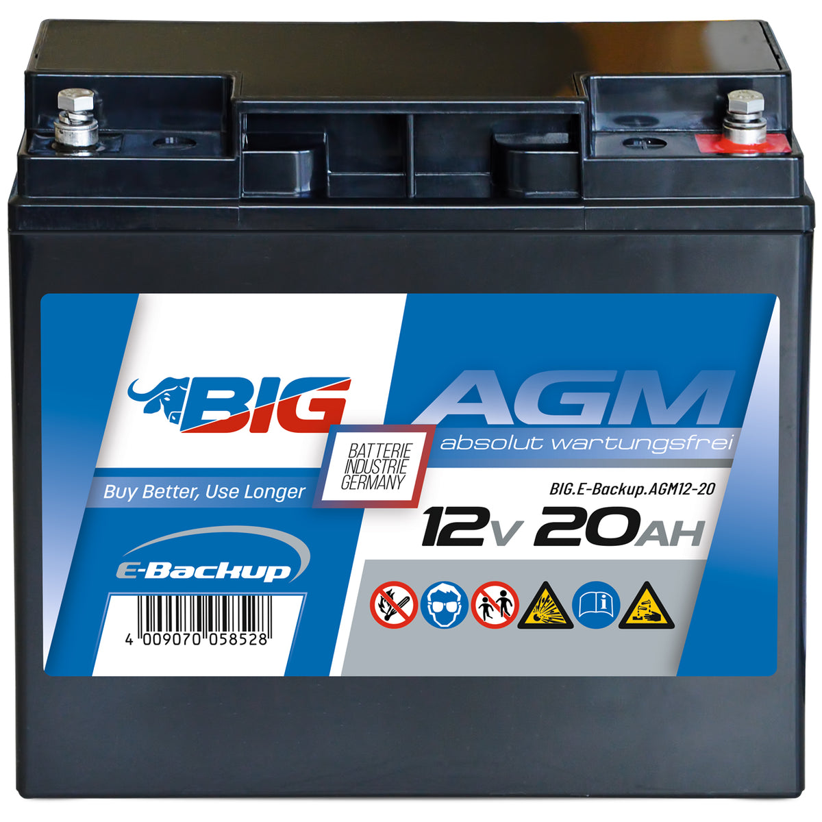 BIG E-Backup AGM 12V 20Ah