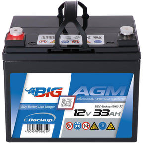 BIG E-Backup AGM 12V 33Ah