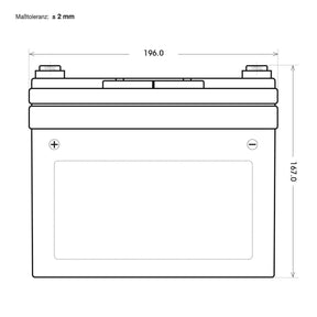 BIG E-Backup AGM 12V 33Ah USV Batterie