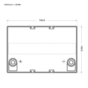 BIG E-Backup AGM 12V 33Ah USV Batterie