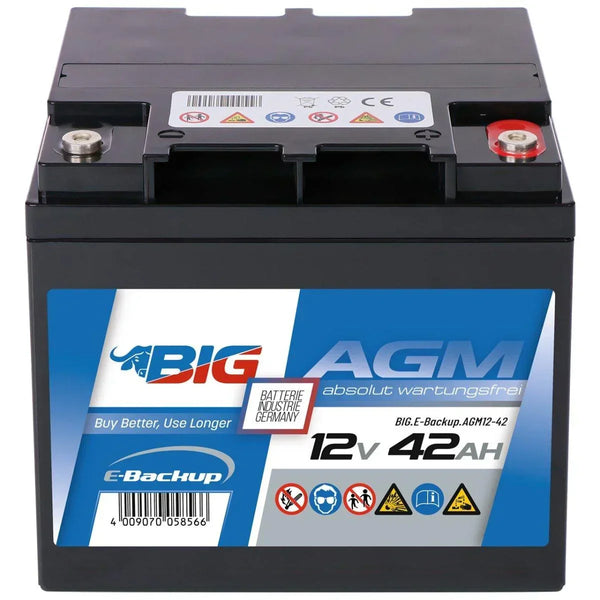 BIG E-Backup AGM 12V 20Ah USV Batterie
