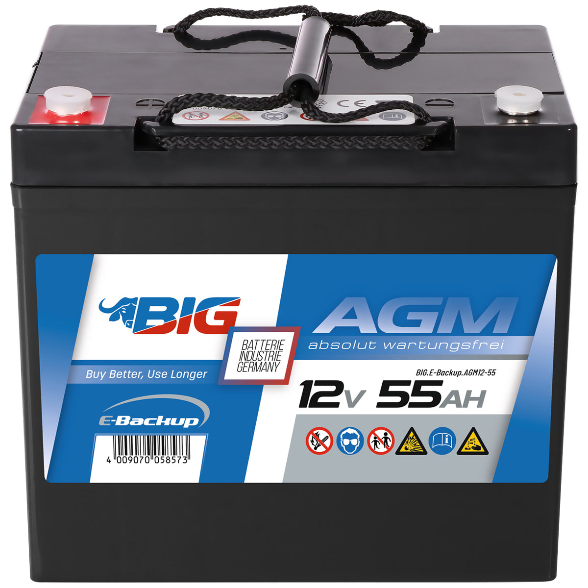 BIG E-Backup AGM 12V 55Ah