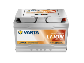 Varta Professional LI-ION LL100LT 12,8V 100Ah Versorgerbatterie mit Zellheizfunktion