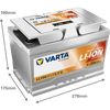 Varta Professional LI-ION LL100 12,8V 100Ah Versorgerbatterie