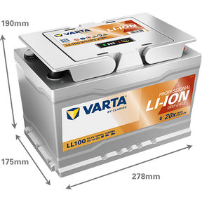 Varta Professional LI-ION LL100 12,8V 100Ah Versorgerbatterie