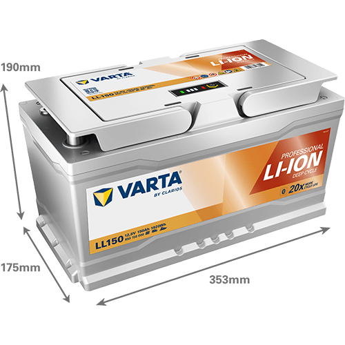 Varta Professional LI-ION LL150 12,8V 150Ah Versorgerbatterie