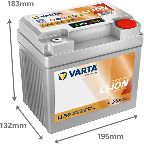 Varta Professional LI-ION LL50 12,8V 50Ah Versorgerbatterie