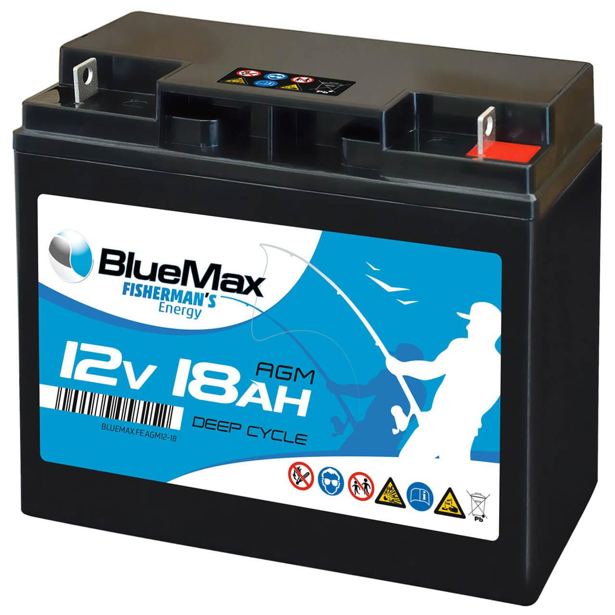 BLUEMAX Fisherman's Energy AGM 12V 18Ah