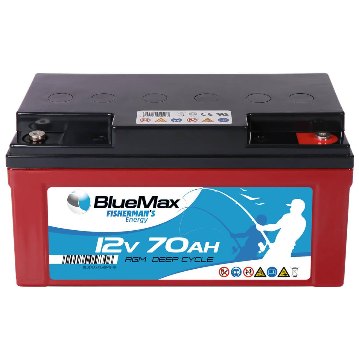 BLUEMAX Fisherman's Energy AGM 12V 70Ah