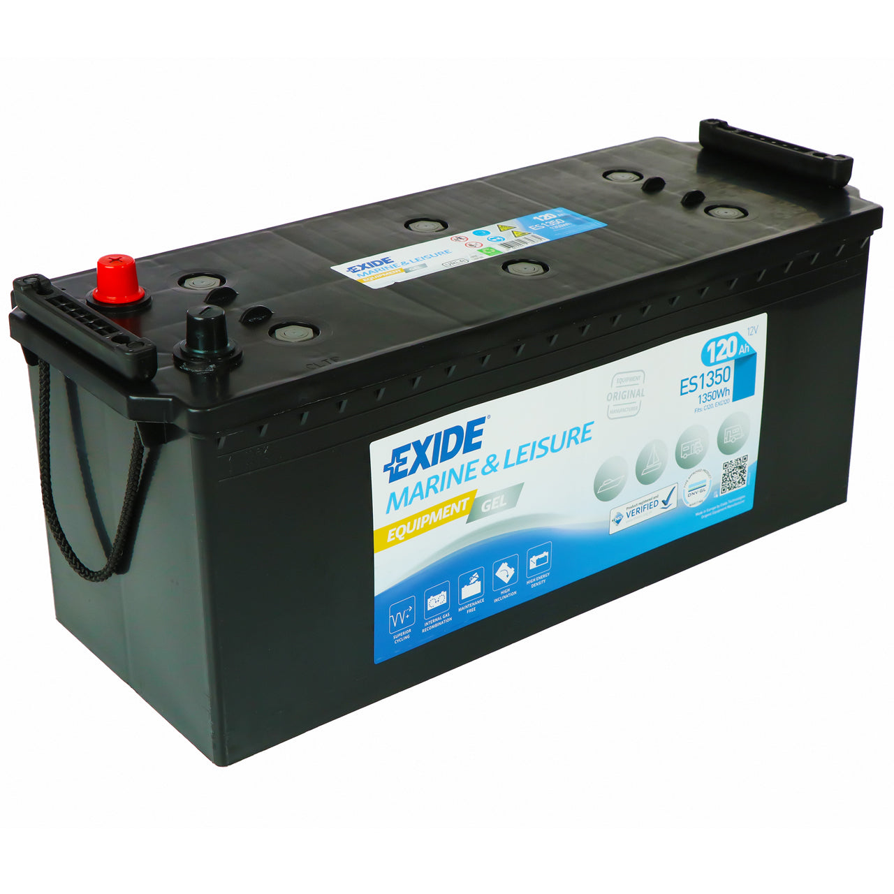 EXIDE GEL ES1350 Camping car - Batteries selection