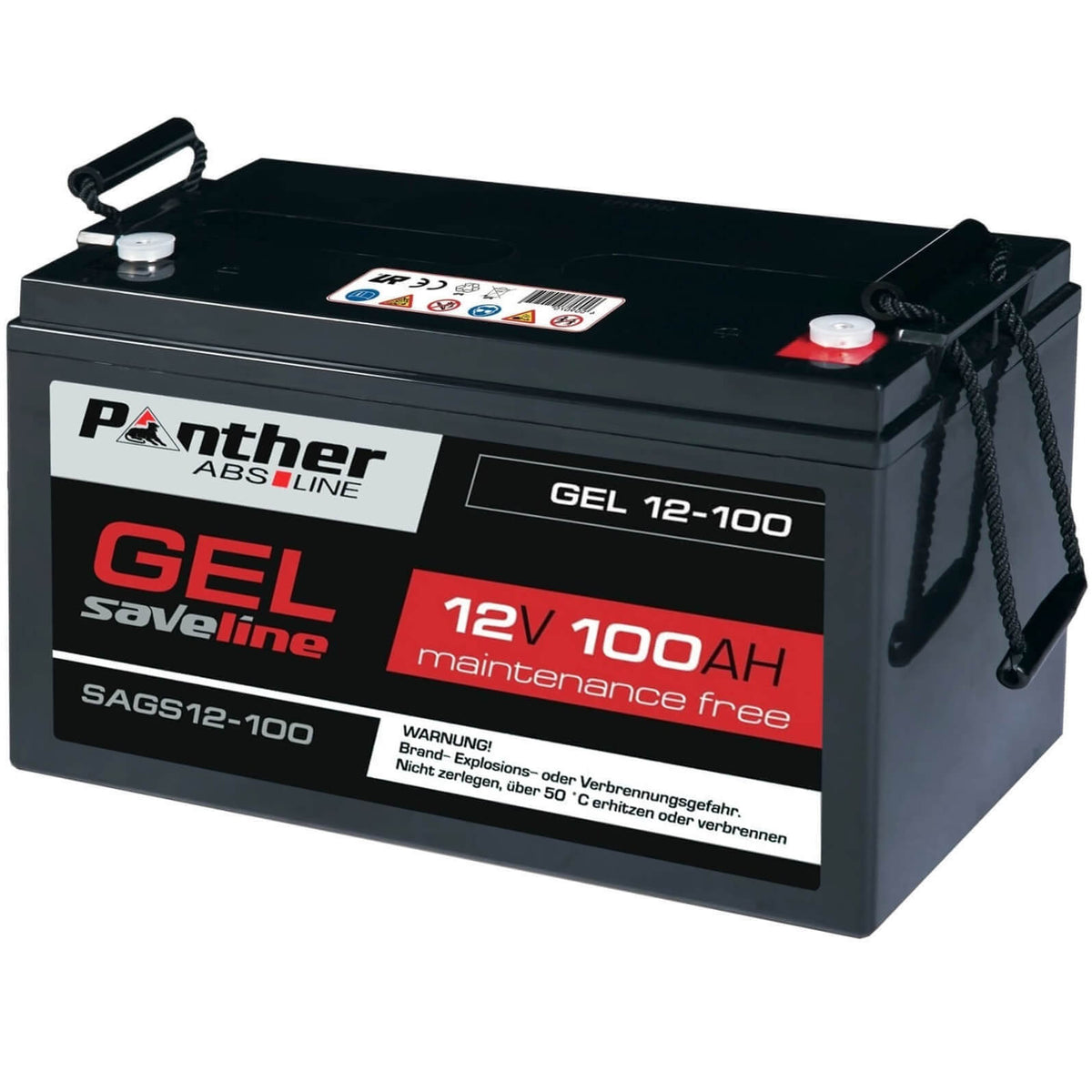 Panther GEL Bleiakku 12V 100Ah saveline Batterie