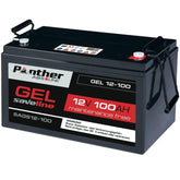 USV Batterie Panther saveline GEL 12V 100Ah Seite rechts
